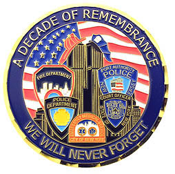 10th Anniversary Logo - 9-11 Multi-Agency